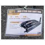 (2X) New GIYI Quick Attach Hydraulic Pallet Forks