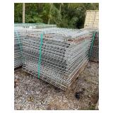 Skid Lot Of Pallet Rack Decking