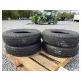 New Set Of (4) ST205/75R15 Radial Tires