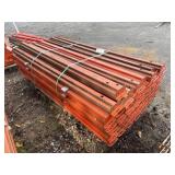 Skid Lot Of 92" Pallet Racking Rails