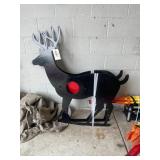 (2X) New Metal Deer Design Target Practice Decoy