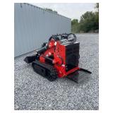 New MMS MS380R Mini Stand On Skid Loader