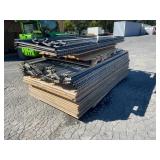 Skid Lot Of Pallet Racking / Decking