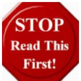 Please read for info on terms and conditions
