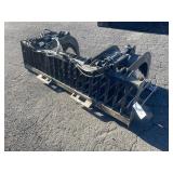Used 84" Quick Attach Grapple Rock Bucket