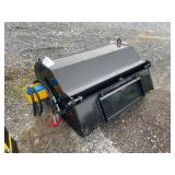 New GIYI Mini Quick Attach 43" Box Broom Sweeper