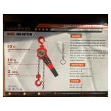 (4X) New Landhonor Hand Chain Lever Hoist