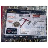 New Skid Lot Of Landhonor Ratchet & Binders