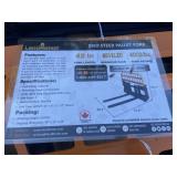 (6X) New Landhonor Quick Attach Pallet Forks