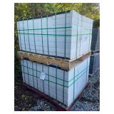 (2) New Skid Lot Of Hanover Pavers Glacier White