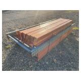 Skid Lot Of Pallet Racking
