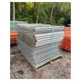 Skid Lot Of Pallet Rack Decking
