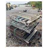 Skid Lot Of Pallet Rack Decking
