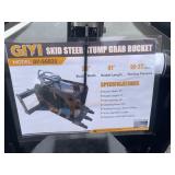 (2X) New GIYI Quick Attach Grapple Stump Bucket