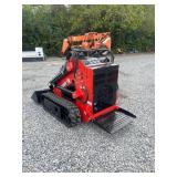 New MMS MS380R Mini Stand On Skid Loader