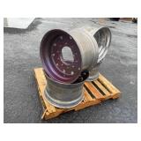 Lot Of (4) Aluminum Wheel Rims