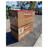(2) Used Knack Metal Storage Box