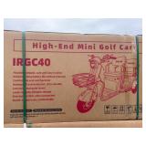 New IRANCH IRGC40 Electric Tricycle Golf Cart