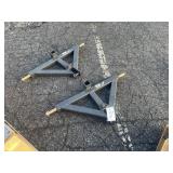 (2X) New Wolverine 3 Pt Hitch Adaptor