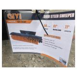 New GIYI Quick Attach 60" Sweeper Attachment