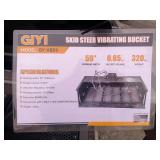 (2X) New GIYI Quick Attach 72" Vibratory Bucket