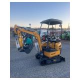 New CFG QK18R Mini Excavator
