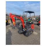 New CFG MX15RX Mini Excavator