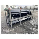 (2X) New Mower King Quick Attach 72" Roto Tiller