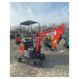 New CFG MX15RX Mini Excavator
