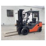 2021 Toyota 5000LB Capacity Diesel Fork Lift