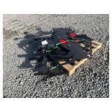 Skid Lot Of New Metal Target Practice Decoys