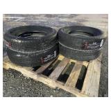(4) New ST205/75R15 Radial Trailer Tires