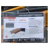 New Wolverine Quick Attach Concrete Breaker