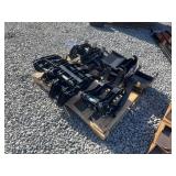 New Skid Lot Of Mini Excavator Attachments
