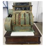 Antique National Brass Cash Register