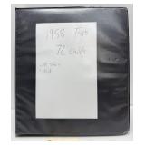 (72) Topps 1958 Baseball Cards - All Stars/HOF