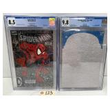 (2) Graded Marvel Spider-Man Comic Books