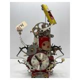 Richard Birkett Found Objects Fantasy Clock