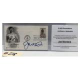 Quarterback Joe Montana Autograph w/ COA