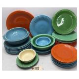 32pcs of Assorted Vintage Fiestaware Dishes