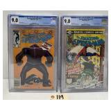(2) Graded Marvel Spider-Man Comic Books