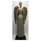 33" Tall Santos Angel / Cage Doll on Base