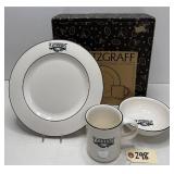 NIB Pfaltzgraff Phila Eagles 3pc Dish Set