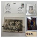 Baseball Lot - Recruit Card, Signed First Day ++