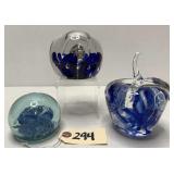 Joe Zimmerman Men on the Moon Paperweight ++