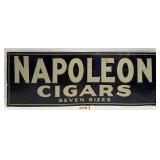 Napoleon Cigars Seven Sizes Metal Sign