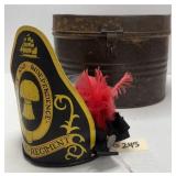 Leather Delaware Regiment Minuteman Hat