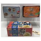 (3) Factory Sealed Boxes 1990s Baseball Cards