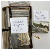 Large Lot of Vintage/Antique Postcards
