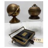 (3) Vintage Cigarette Dispensers - World Globe ++